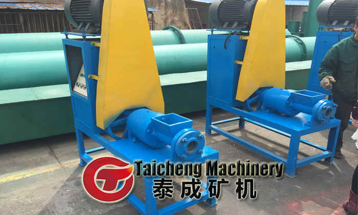 Sawdust briquette machine